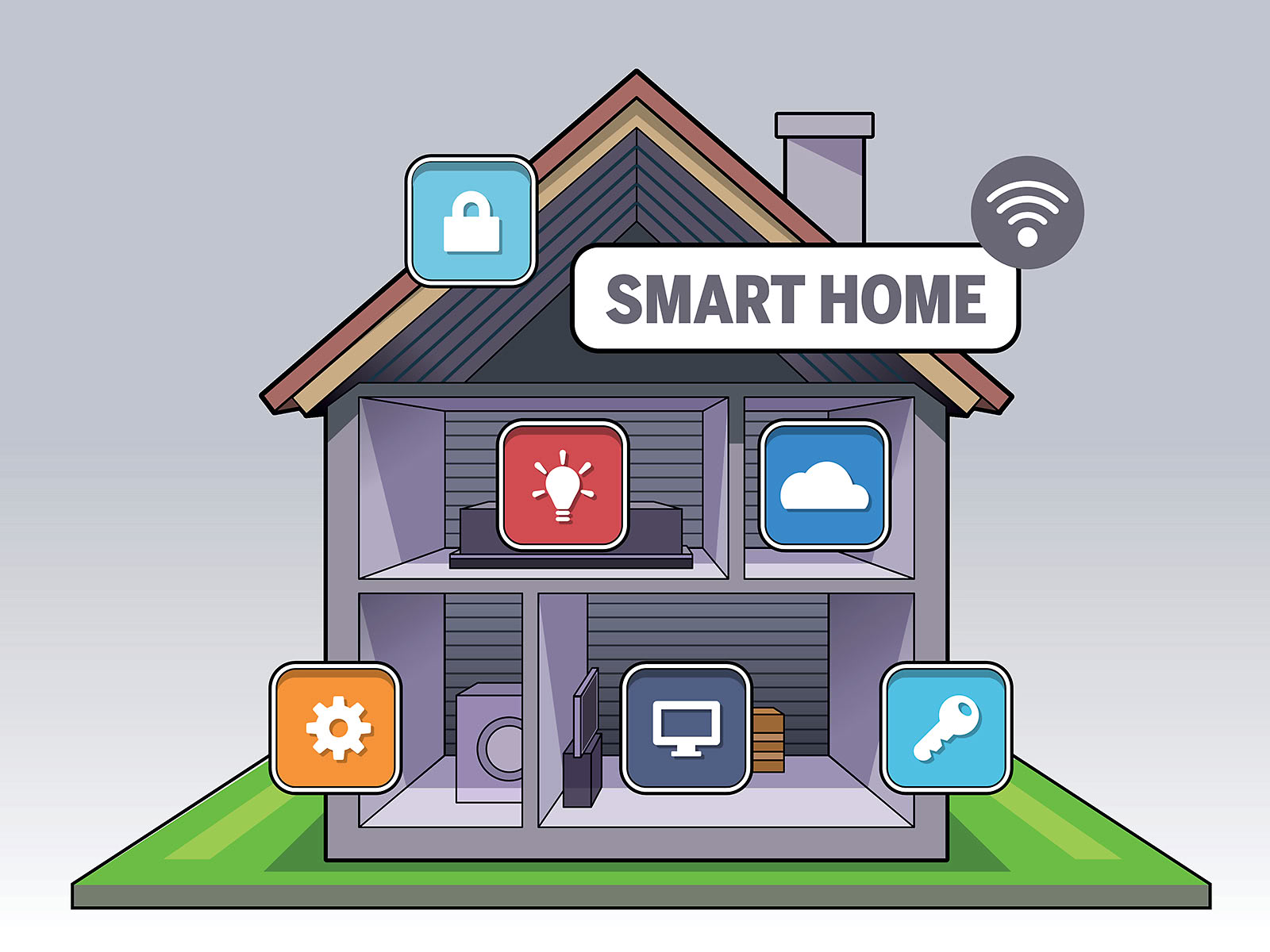 Home connections. Умный дом картинки. Smart Home connect. Триколор умный дом. Триколор умный дом видеонаблюдение.